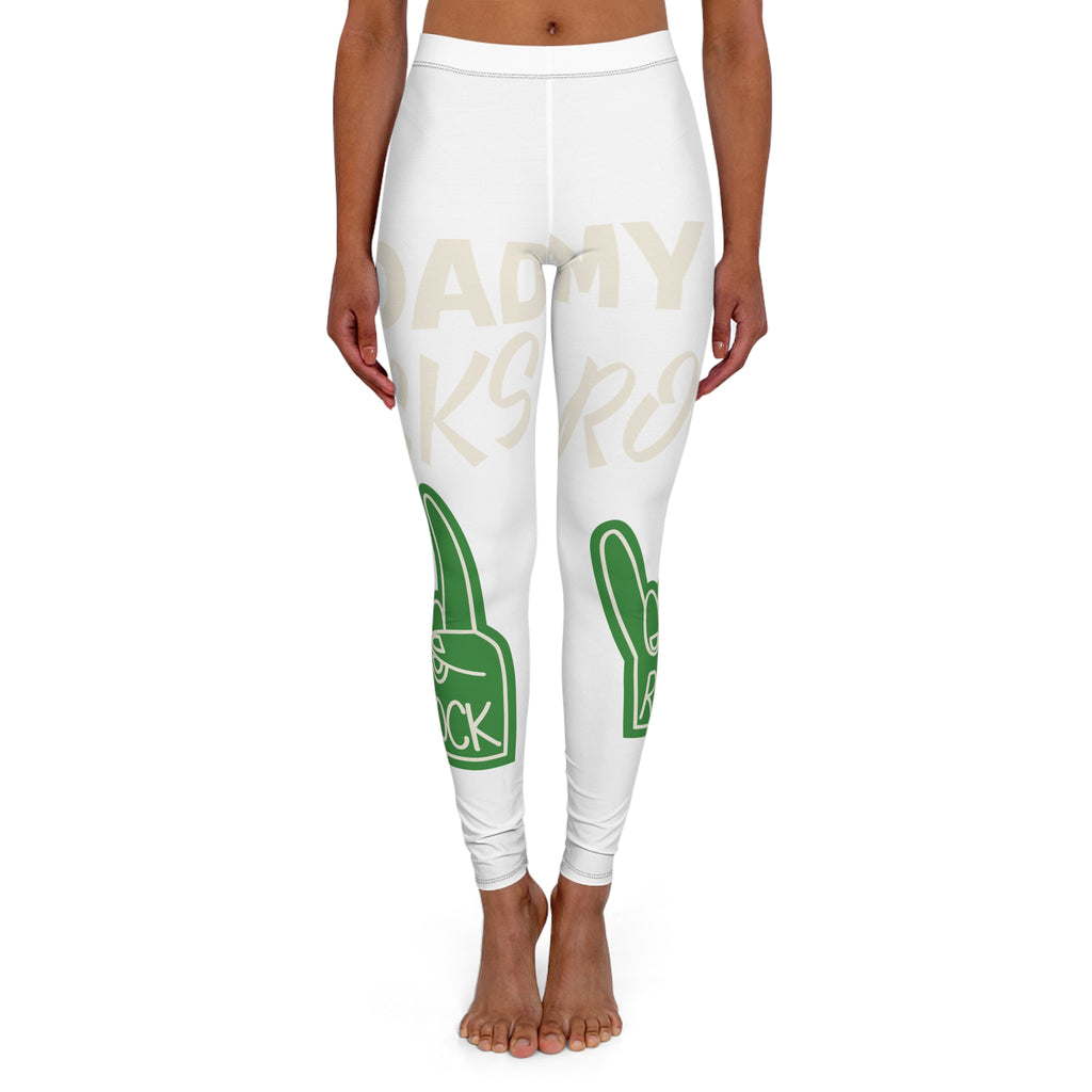 Army Karo Foam Finger Graphic Leggings — Women's Casual Printed Leggings