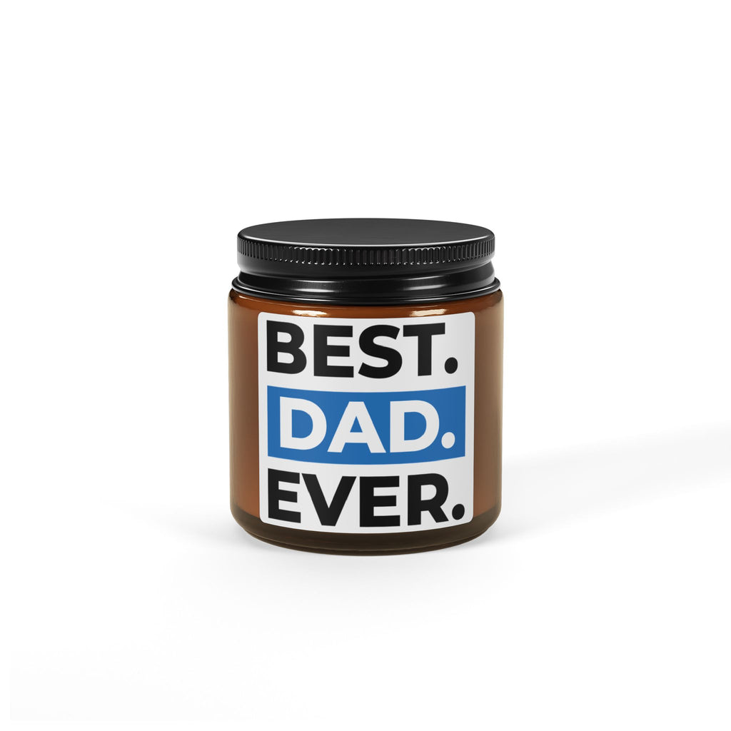 Best. Dad. Ever. Soy Candle — Amber Jar Father’s Day Gift