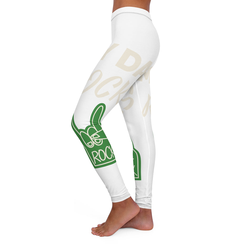 Army Karo Foam Finger Graphic Leggings — Women's Casual Printed Leggings