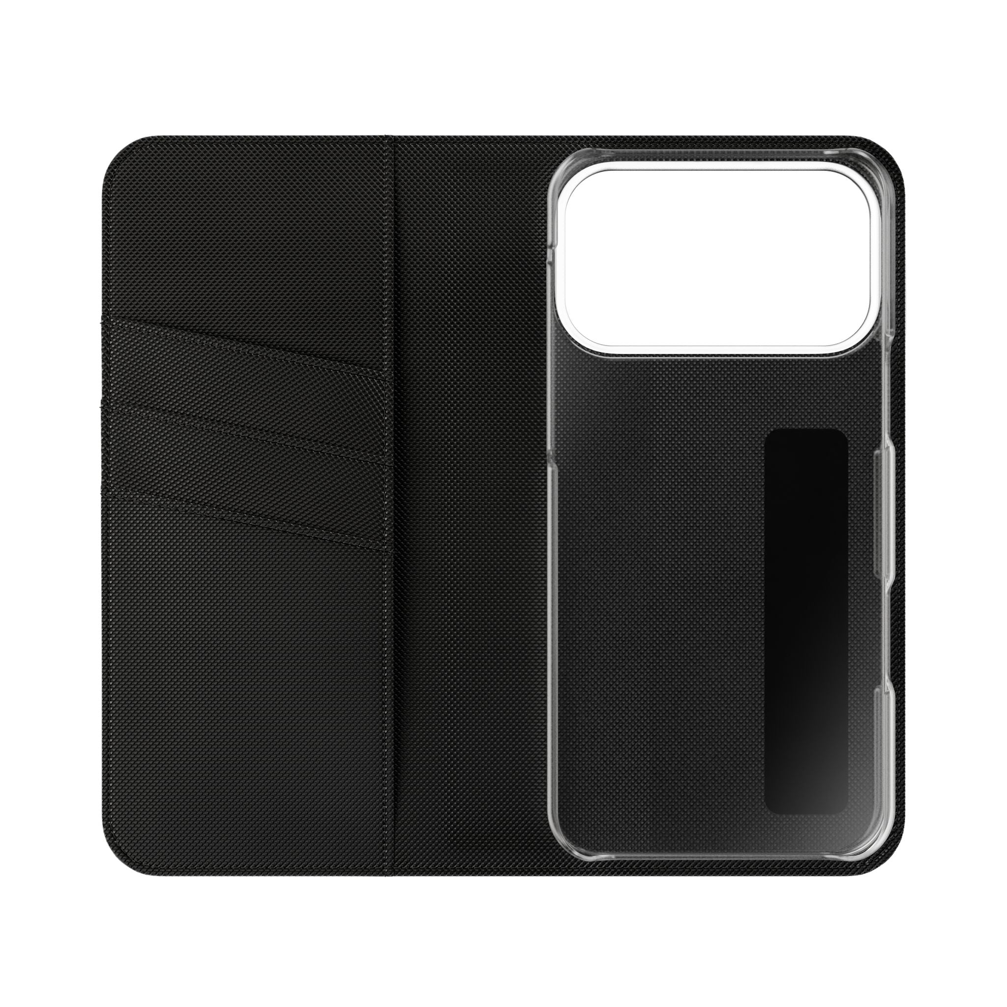 Botanical Leaf Flip Phone Case — Floral Wallet Flip Case with Card Slots